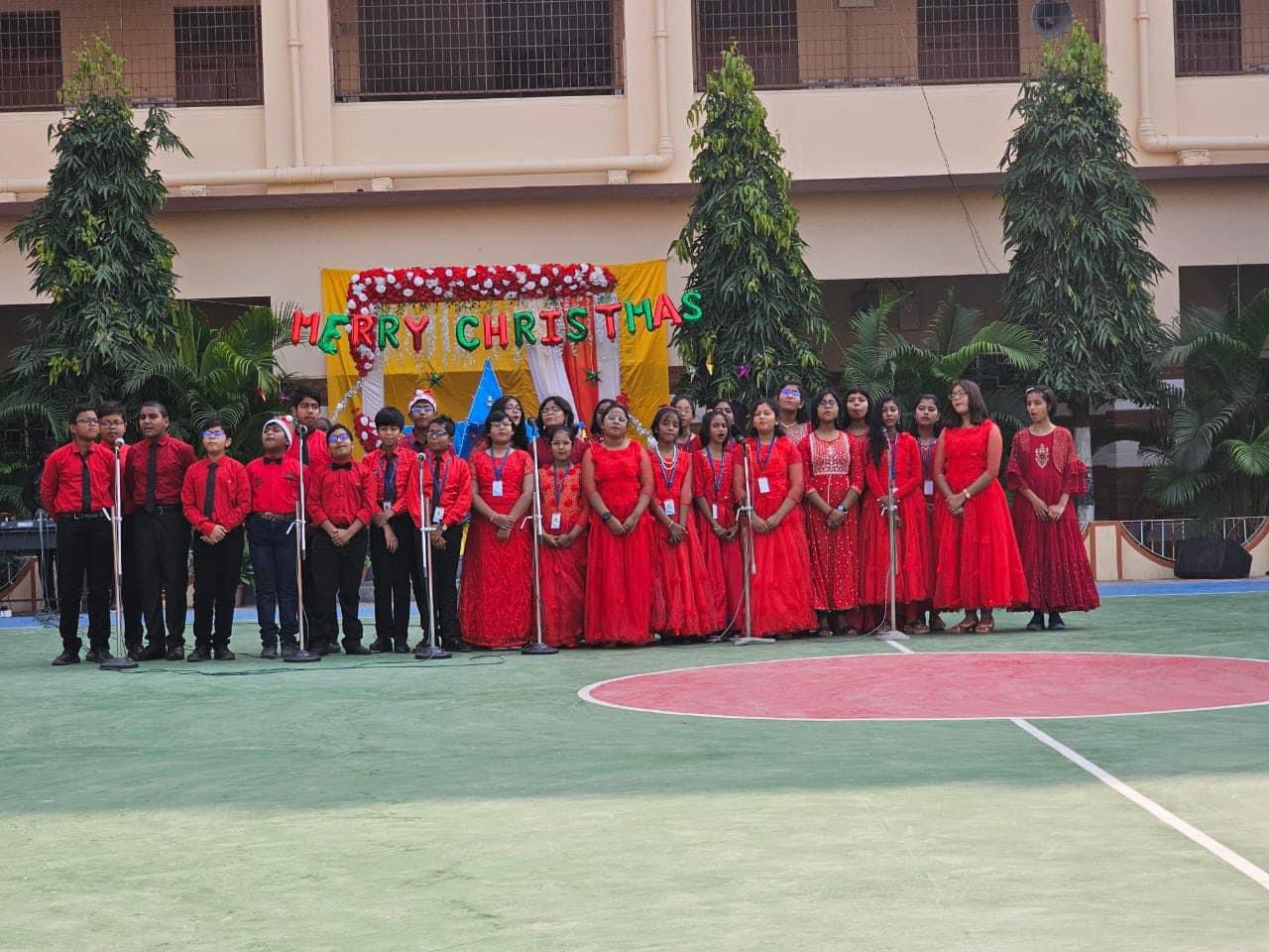 HighSchool Christmas celebration